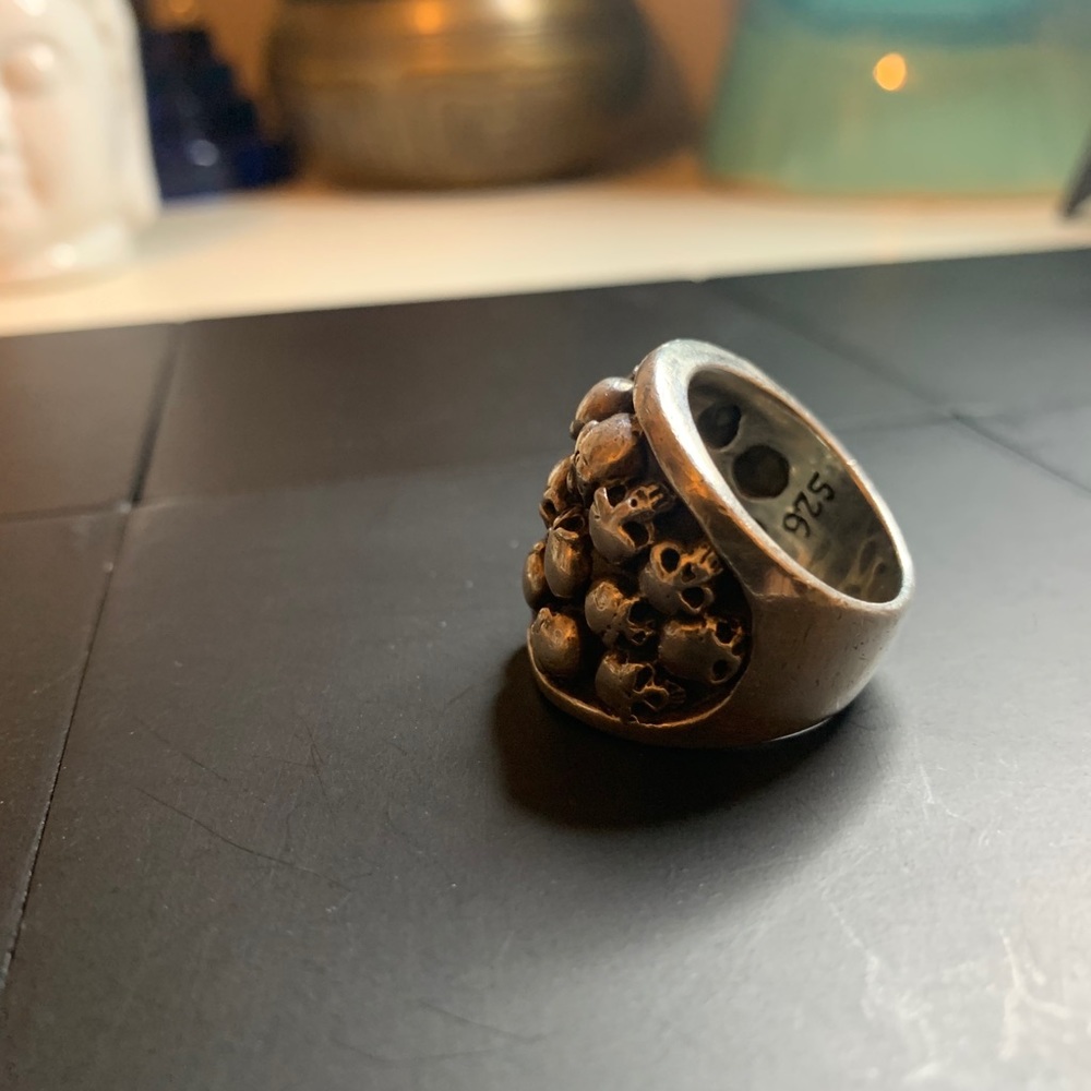 Silver Skull Ring - image 6
